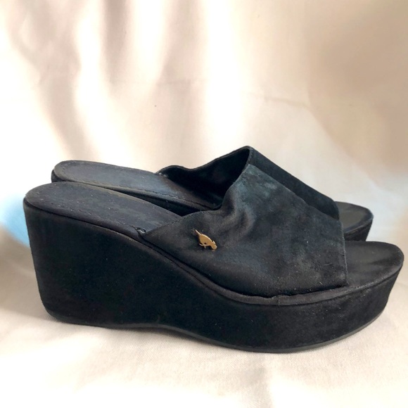 Rocket dog platform slip on wedges excelC Wom9 1/2 - Picture 3 of 5